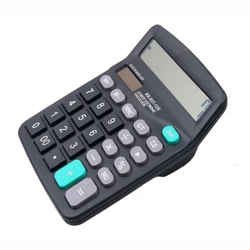 Calculadora digital de escritorio comercial de 12 dígitos, color SIN COLOR