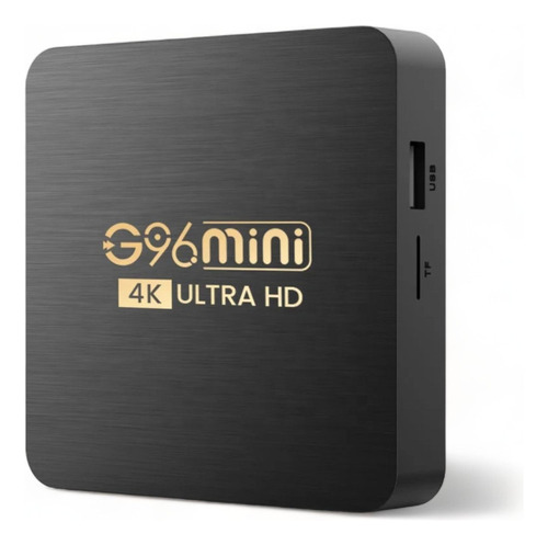 Sintonizador De Señal Tv Box Con Dos Puertos Usb Y 1 Microsd Color Negro