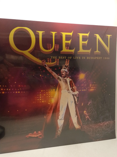 Queen The Best Of Live In Budapest Vinilo Lp Nuevo 