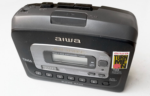 Walkman Aiwa Tx456 - Sólo Anda La Radio Am-fm - Crch