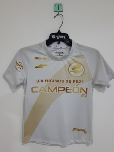 Jersey Juvenil Dorados De Sinaloa Silver Campeón  Ascenso 05