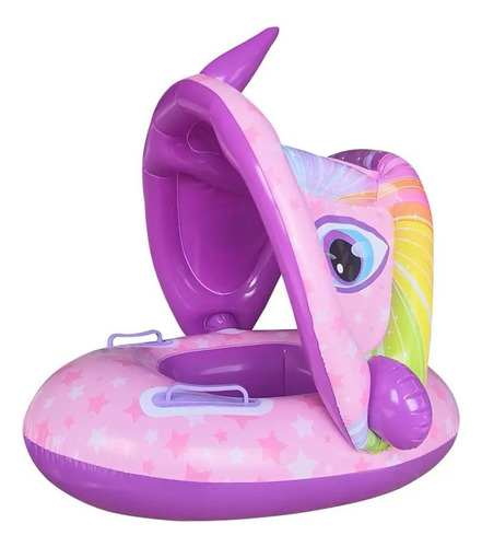 Flotador Inflable Bebe Silla Salva Vida Con Techo Uniteduy