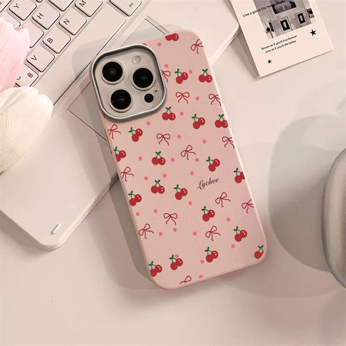 Carcasa De Dibujos Animados Con Lunares En Cerezo Para Redmi A3 14c 13c 12c 9t