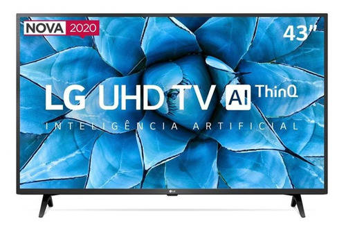 Imagem 1 de 6 de Smart Tv LG 43'' 4k Uhd Wifi Bluetooth Hdr Thinq Ai