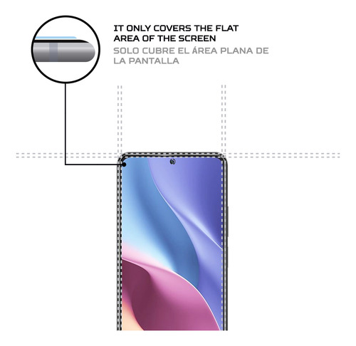 Protector Mica Pantalla Para Xiaomi Redmi K40 Pro+