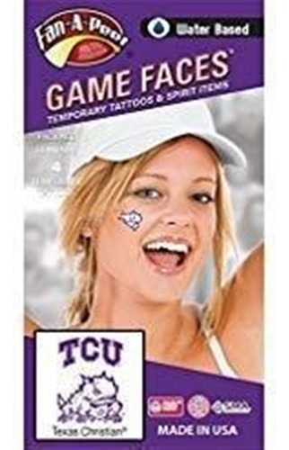 Tatuaje Temporale - Texas Christian University (tcu) Ran