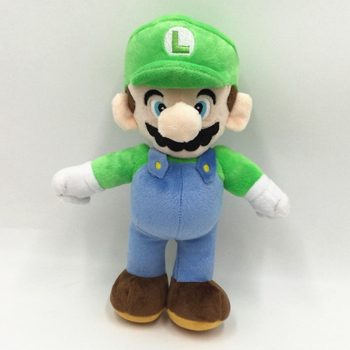 Juguetes De Peluche Super Mario Bros Luigi De 25 Cm Muñecas