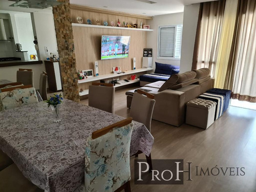 Imagem 1 de 14 de Apto 84m² 3 Dorms, 1 Suíte E Lazer Completo - R$ 624.000,00
