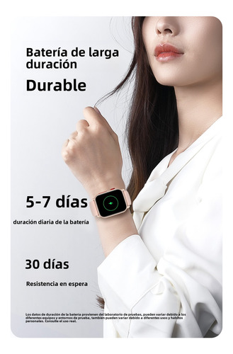 Hancdon Ht23 Bluetooth Llamada Smartwatch 1.83 Reloj Inteligente Smartwatch Para Mujer