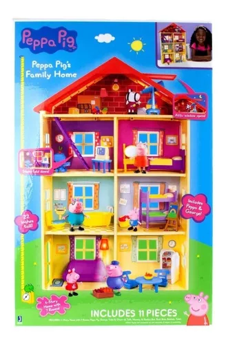 Brinquedo Casa Com Jardim Da Porca Peppa Pig Original Dtc