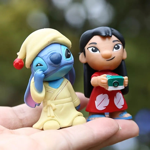 Lilo Y Stitch Figuras De Acción Coleccionables 12 Pz Diferen
