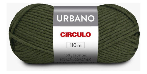 Lã Urbano Circulo - 1 Unidade Cor 942 Cedro