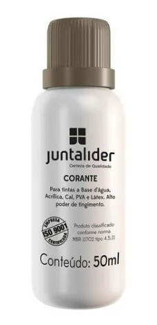 Corante Marrom 50ml P/tinta Juntalider