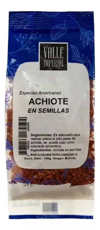 Tercera imagen para búsqueda de achiote