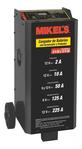 Compra Cargador baterías con arrancador, probador y amperímetro (2