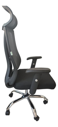 Imagen 3 de 6 de Silla Deoficina Gerencial Everest Color Negro