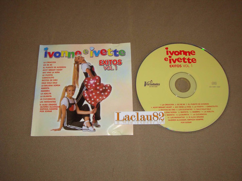 Ivonne E Ivette Exitos Vol 1 Variedades 2002 Cd