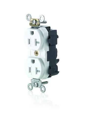 Contacto Leviton Lev-lok Dúplex, Grado Comercial, 20amp 125v