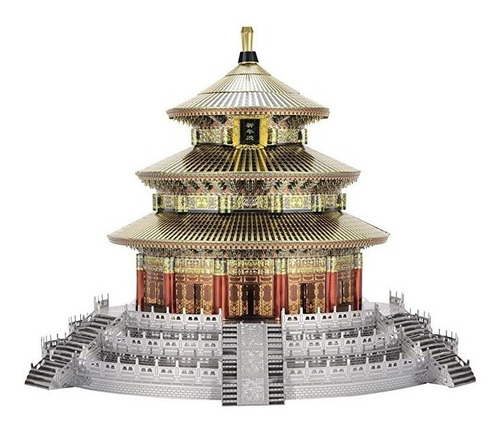 Microworld J060 Beijing Templo Del Cielo Modelo Kits De Con.