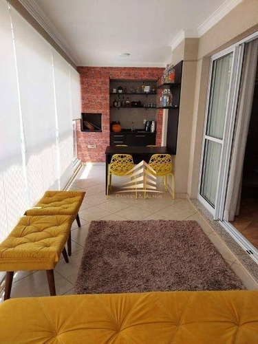 Apartamento No Centro, Condomínio Varandas, 124m², 3 Dormitórios, 1 Suíte, 2 Vagas, Avalia Permuta. - Ap1093