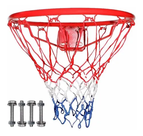 comprar Aro De Basket Medida Oficial Red De Colores - Basquetbol