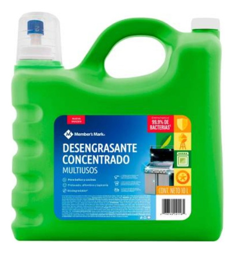 Limpiador Desengrasante Concentrado Mm 10 Litros