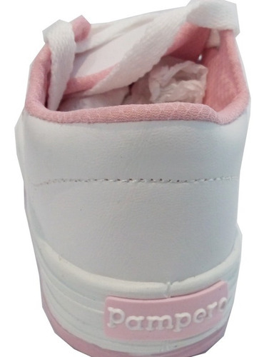 Zapatillas Escolares Niñas Cuero Marca Pampero Modelo Ale