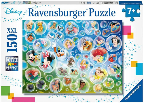 10053 Burbujas De Disney Rompecabezas Ravensburger 150 Pieza