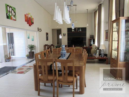 Imagem 6 de 30 de Ótima Oportunidade Casa Com 5 Dormitórios À Venda, 410 M² Por R$ 1.950.000 - Condomínio Ibiti Royal Park - Sorocaba/sp - Ca0062