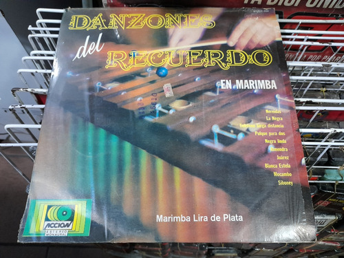 Lp Danzones Del Recuerdo En Marimba En Acetato,long Play