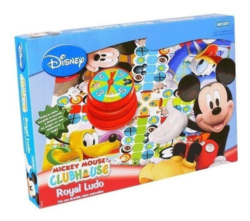 Royal Ludo Mickey Mouse Con Rueda Automática Disney Moody