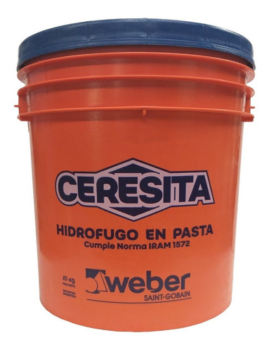 Ceresita Hidrófugo En Pasta 10 Kg Weber // Casa Scalise Cerecita