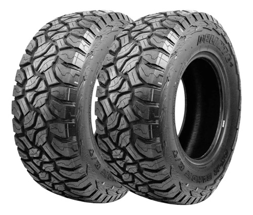 2 Pneu 35x12.50r20 126r Dx12 Bandit Lt 12pr Delinte Aro 20