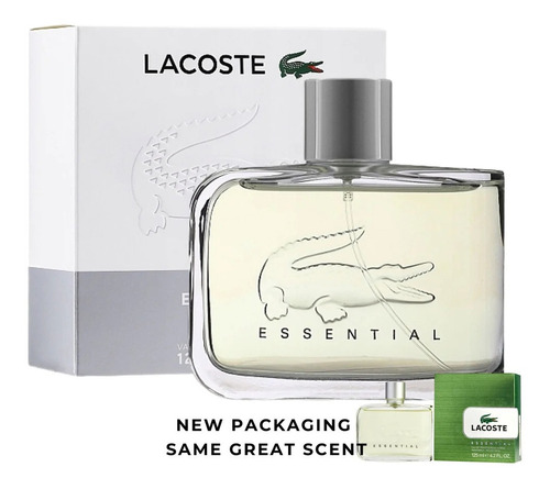 Perfume Lacoste Essential Caballero 125ml -- Sellado