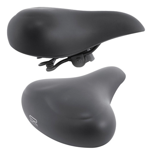 Selim Banco Bike Selle Royal Shock Rvs Largo Confort C/mola