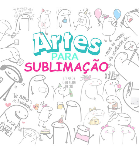Mega Pack 3000 Artes De Sublimação Para Canecas - Flork Meme