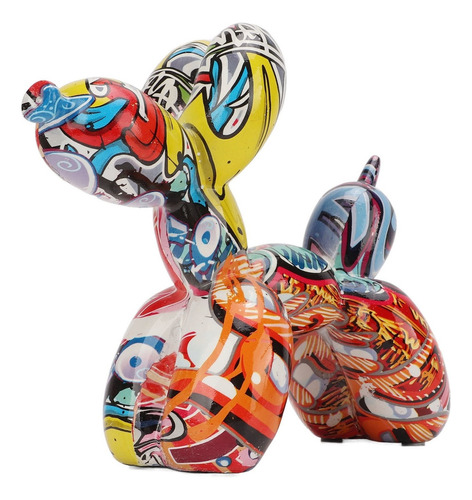 Esculturas De Perro Con Globo Colorido Dalloon Lindo Juguetó
