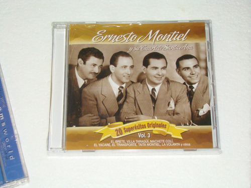 Ernesto Montiel 20 Superexitos Cd Nuevo Sellado / Kktus