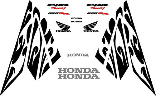 Kit De Calcomanias Para Honda Cbr 600rr Edicion Halloween