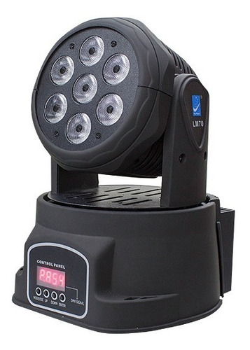 Cabezal Movil Led Lm70s Big Dipper 7x8w. Luces Dj Auto Audio