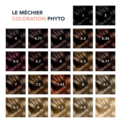 Cor De Cabelo Permanente Phytocolor, Loiro Dourado Cobre 7,4