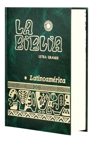 Biblia Católica - Letra Grande - Latinoamericana - Tapa Dura