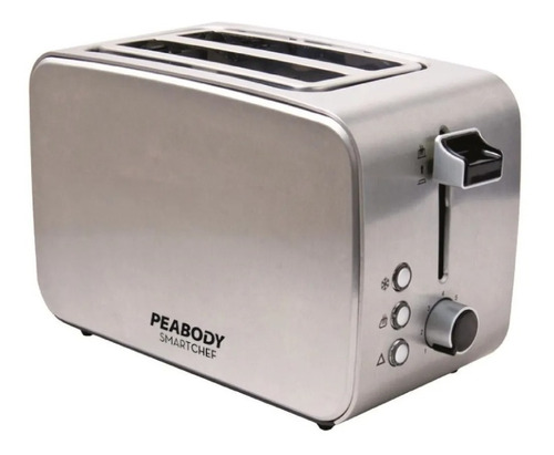 Tostadora Eléctrica De Pan 2 Ranuras Peabody Pe-t8127 850w