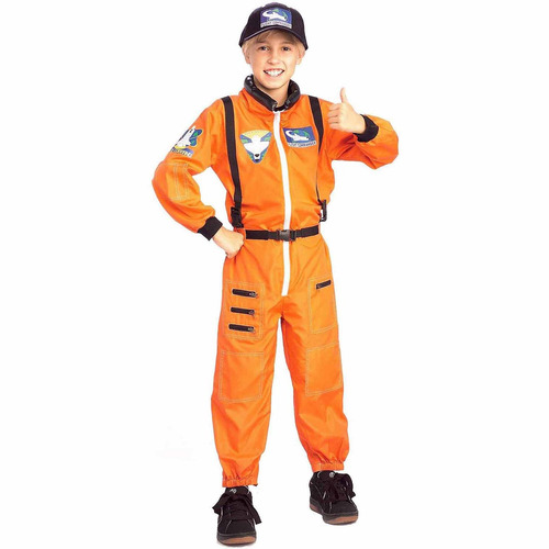 Disfraz Para Niño Astronauta Talla Xl (12-14)  Halloween