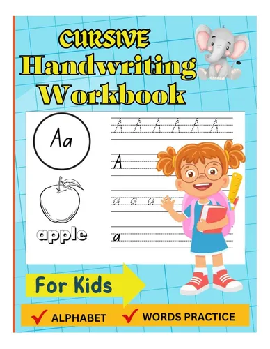 comprar Libro: Cuaderno De Trabajo De Escritura Cursiva Para Niños Q