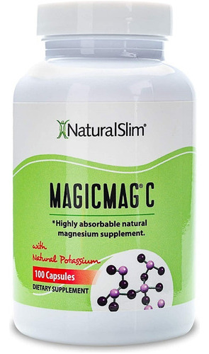 Suplemento Naturalslim Magicmag C - Cápsulas De Citrato 
