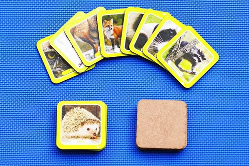 Juego De Mesa Memoria Animales Bosque Interactivo Niños