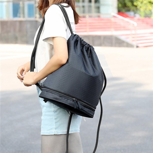 Mochila Con Cordón Mochila Mochila Mochila Cordón Negro