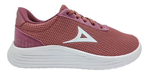 Tenis Running Pirma Para Mujer 8006 Singapur Rosa/blanco 