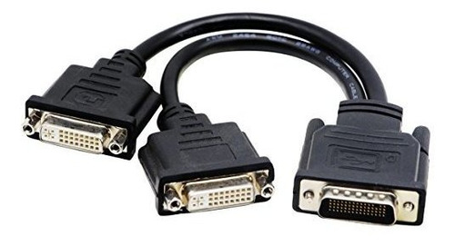 Cgtime Dms59 A Conector De Cable Divisor Dvi Para Configurac